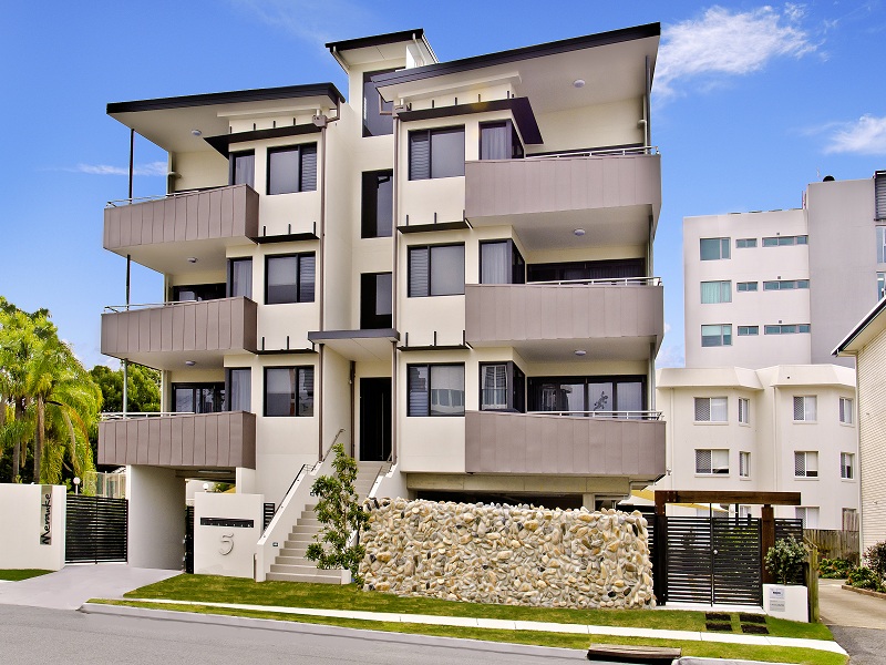 Clark Street Apartments project by mdesign, a building design practice that operates on the Sunshine Coast.